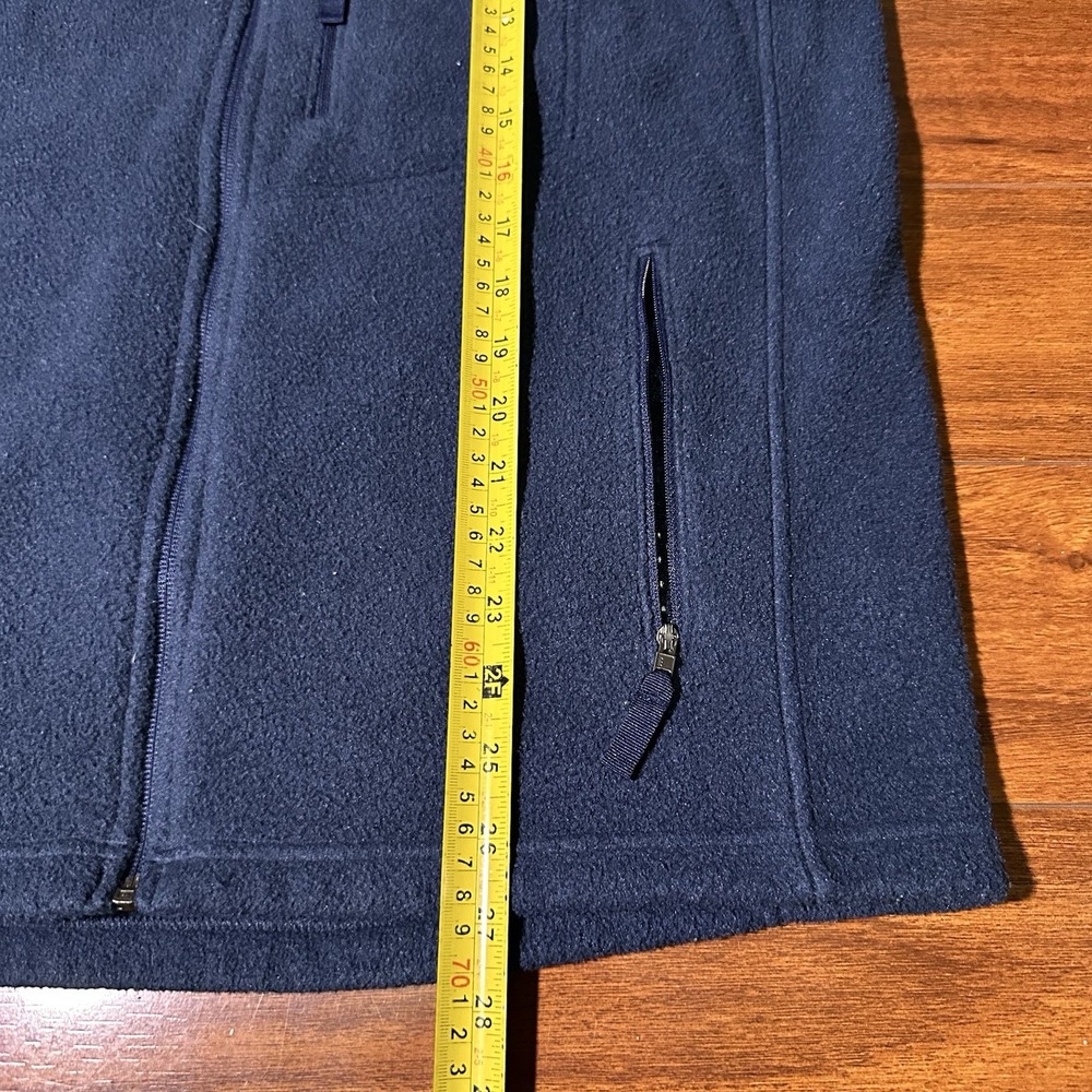 Men's Patagonia Classic Synchilla Fleece Vest Navy Blue Sz M Embroidered Element - Picture 5 of 5